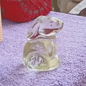 2521-Glass Bunny by LiLLAN VERNON.